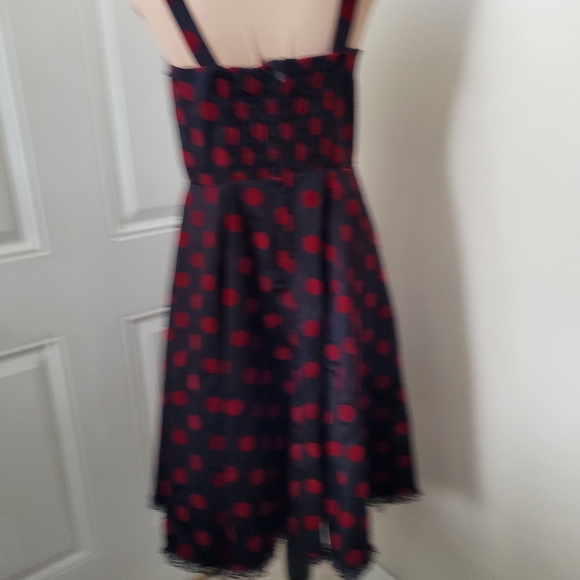 Heart & Roses Pinup Dress - Picture 4 of 10